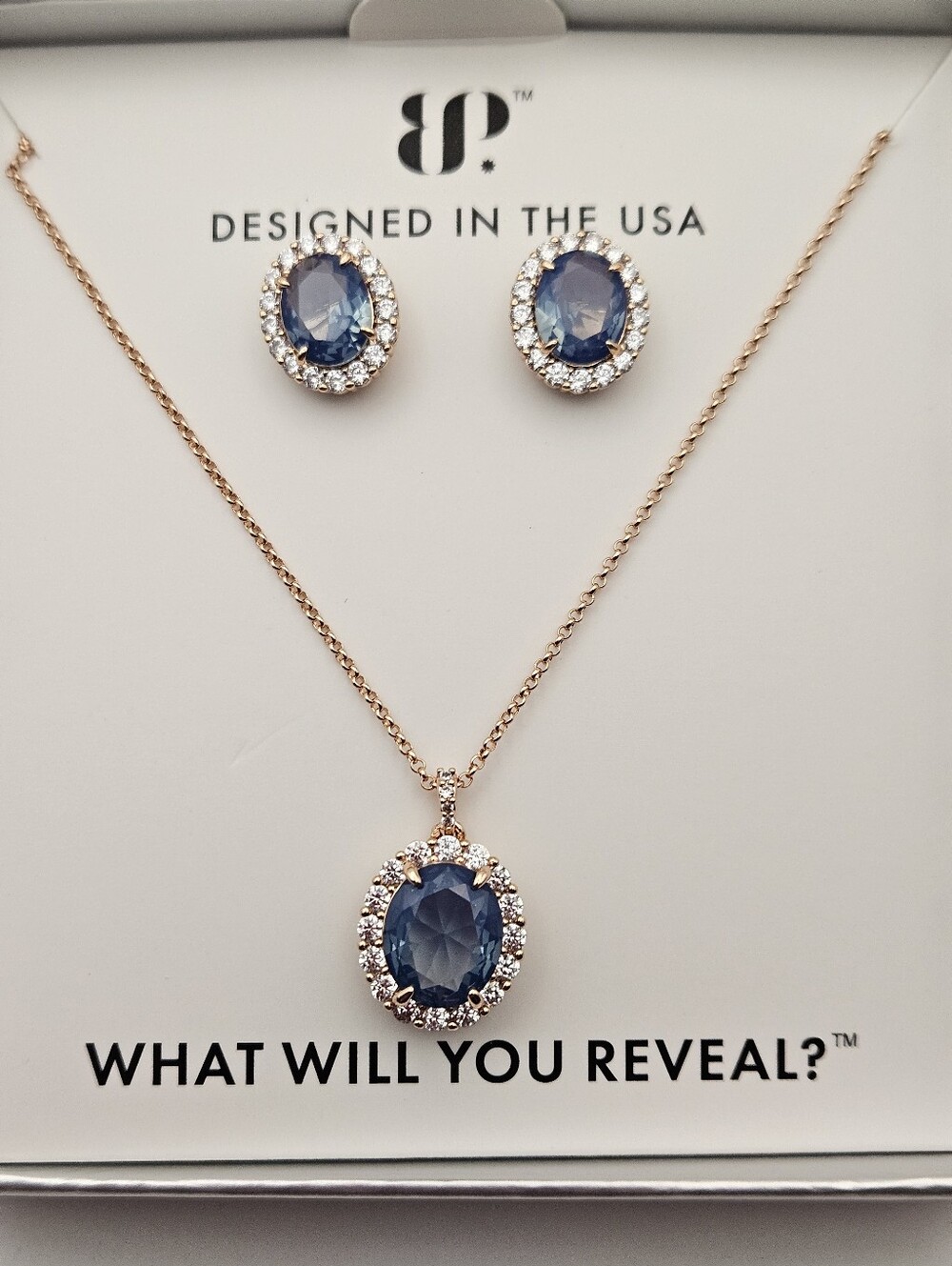 Bomb Party SE89530 "The 2424 Set" Blue Moonstone